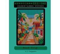 Road Trip Color by Number Book - Standard paper