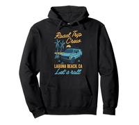 Road Trip Crew Laguna Beach California Let's Roll Matching Sudadera con Capucha
