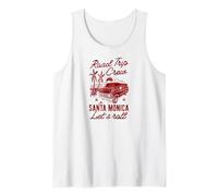 Road Trip Crew Santa Mónica Lets Roll Matching California Camiseta sin Mangas