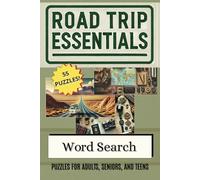 Road Trip Essentials Word Search: Puzzles for Adults, Seniors, and Teens