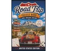Road Trip Puzzle Book Sudoku Word Search Crossword: Sudoku, Word Search, Crossword Puzzles for adults and kids | American Road Trip across the USA | ... 225 Pages | 50+Puzzles | Solutions Included