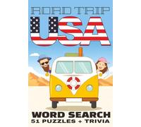 Road Trip USA Word Search: 51 State-by-State Puzzles with Trivia for Every Stop Along the Way | 6x9 inches, 103 pages: The Ultimate American Road Trip ... the World! Location-Themed Word Searches)