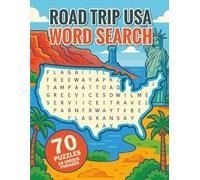 Road Trip USA Word Search Puzzle Book: 70 Easy-to-Read Puzzles Celebrating America’s Highways, National Parks & Quirky Stops | Fun and Nostalgic ... Great Gift for Travel Lovers and Puzzle Fans