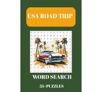Road Trip USA Word Search Puzzle Book: Word Searches with Easy to Read Print about Road Signs & Travel ,Famous U.S. States ,National Parks and More / ... and Free Time (World of Word Search)