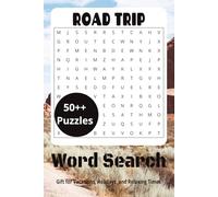 Road Trip Word Search Puzzle Book: Easy to Read Print | 6 x 9 inches, 144 pages | 70+ puzzles - Gift for Vacations, Holidays, and Relaxing Times