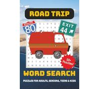 Road Trip Word Search Puzzle Book: Word search with easy to read print about Road Trips, Vacation, Traveling and more for Adults, Teens, and kids | ... Gift for Vacations, Holidays and Free Time