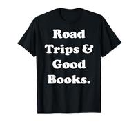 Road Trips And Good Books Enthusiasts Camiseta