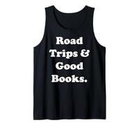 Road Trips And Good Books Enthusiasts Camiseta sin Mangas