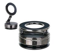 Road - Vacuum Cell Phone Holder for Dashboard Use | Magnetic Suction Mount System, Quick Attach Release, Shock Buffer Structure with Flexible Arm Control for Pickups, RVs, Minivans and Vehicle