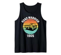 Road Warrior 1965 American Muscle Car Lover Classic Car Guy Camiseta sin Mangas