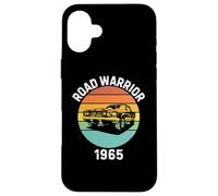 Road Warrior 1965 American Muscle Car Lover Classic Car Guy Carcasa para iPhone 16 Plus