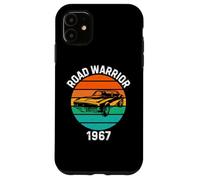 Road Warrior 1967 American Muscle Car Lover Car Guy Mechanic Carcasa para iPhone 11