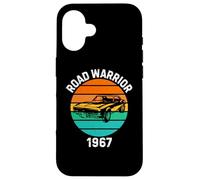 Road Warrior 1967 American Muscle Car Lover Car Guy Mechanic Carcasa para iPhone 16