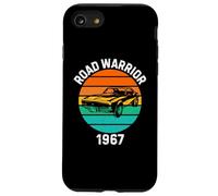 Road Warrior 1967 American Muscle Car Lover Car Guy Mechanic Carcasa para iPhone SE (2020) / 7/8