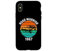 Road Warrior 1967 American Muscle Car Lover Car Guy Mechanic Carcasa para iPhone X/XS