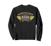 Road Warrior Motorcycle Garage Modificación de Bicicleta Personalizada Sudadera