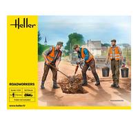 Road Workersmaquette Figura Road Workers HELLER 82754 1:24 Maqueta Tanque Pro