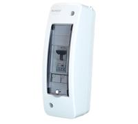 RoadEu - Cuadro Electrico Superficie con Interruptor automático 16A "C", Disyuntor Phase + Neutro L1+N. Ideal como distribuidor de pared para talleres, cobertizos o jardines.