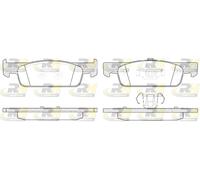 ROADHOUSE Pastillas de Freno Delantero para Dacia Sandero II Bh _ 0.9 Tce 90