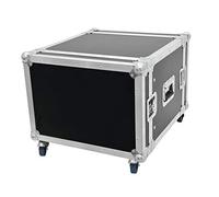 Roadinger 30109112 - Rack profesional 8He con ruedas, 45 cm
