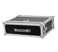 Roadinger Case 19" 3HE, Negro, 24 cm