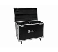 ROADINGER Flightcase 2 x IP PLH/PLB 420 | PRO Flightcase con ruedas giratorias para 2 x FUTURELIGHT IP PLH-420/IP PLB-420