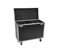 ROADINGER Flightcase 2x IP TMH-H760 con ruedas | Maletero con ruedas