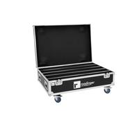 ROADINGER Flightcase 4 x LED IP Atmo Bar 10 | PRO Flightcase con ruedas giratorias para 4 x LED IP Atmo Bar 10