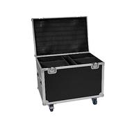 ROADINGER Flightcase 4 x TMH-W400 | PRO Flightcase con ruedas giratorias para 4 x TMH-W400