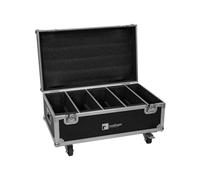 ROADINGER Flightcase 4x LED CLS-18 QCL RGB/WW | PRO Flightcase for 4 x LED CLS-18 QCL RGB/WW