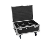 Roadinger Flightcase 6x AKKU IP TL-3 QCL Trusslight CRMX with charging function and wheels