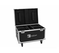 ROADINGER Flightcase EYE-740 MK2 - Caja para cofres con ruedas (4 unidades)