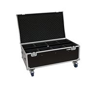 ROADINGER MS-Warenvertrieb - Maletín de transporte con 8 ledes IP PAR (7 x 8 W, QCL/7 x 9 W, SCL, con ruedas)