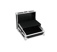 Roadinger Profi LS-19 30111563 - Caja para mesa de mezclas (con soporte para ordenador portátil), color negro