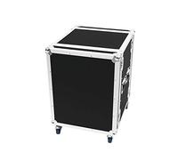 ROADINGER Rack de amplificadores PR-2, 14U, 47 cm, con Ruedas, para Dispositivos de 483 mm (19"), con Ruedas