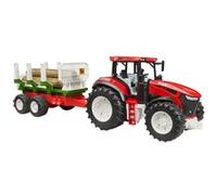 Bruder Tractor Roadmax 03453 – Remolque autocargador con 3 troncos – Juguete a partir de 2 años