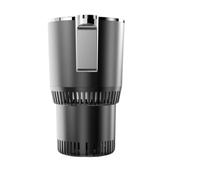 Roadmug - Heating and Cooling Car Cup Holder, 2 in 1 Smart Car Heating Cooling Cup Holder, Roadmug Can Heat Or Cool Drink (Black)