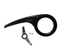 Roadoor 1 juego de protectores de cadena de bicicleta de 40 T a 46 T, universal no deformable de plástico para cadena de bicicleta, cubierta de piñón, borde liso, fácil de instalar, suministros de