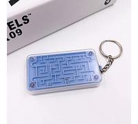 Roadoor Calculadoras Mini Calculadora Básica Calculadora Electrónica con Llavero Diseño Laberinto ABS Fácil de Llevar Pantalla Digital Calculadora de Escritorio Digital para Niños Estudiantes Azul