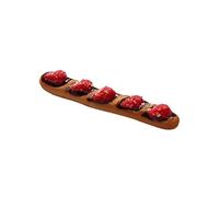 Roadoor Mini Baguette de Buena Artesanía Hermosa Universal Mini Pan de Frutas para Ornamento D