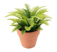 Roadoor Plantilla de planta verde para casa de muñecas Ejecución de alta calidad Aplicación Amplia 1:12 Escala Casa de Muñecas Escena de Vida Verde Modelo de Planta para Decoración B