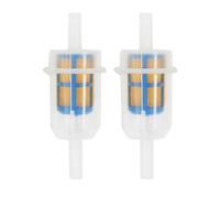 RoadPassion 2/5 Uds 5/16 Pulgadas 8mm Gasolina Filtro de Aceite Apto for Motocicleta Pit Dirt Bike ATV UTV Quad(2 pcs)