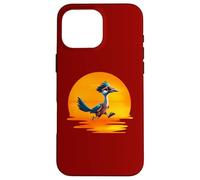 Roadrunner Sunset Fast Bird Running The Roads Gafas de Sol Carcasa para iPhone 16 Pro MAX