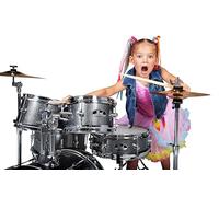 Roadshow Jr. Juego de batería de 5 piezas con hardware y platillos