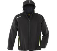 Roadsign Arbeitsjacket negro/amarillo 4XL