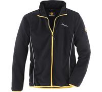 Roadsign Chaqueta polar profesión negro/amarillo 3XL