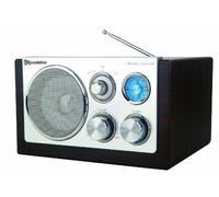 Roadstar HRA-1200 N/WD - Radio portátil (Am, FM, 88-108 MHz) Color marrón