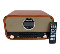 Roadstar HRA-1782NBT Microcadena Vintage CD/Bluetooth/AUX/USB Madera