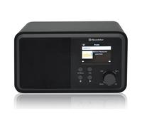 Roadstar ir-390d+bt/bk radio internet wi-fi y digital dab/ dab+/ fm, bluetooth, usb, mando a distancia, despertador, , negro