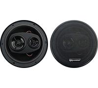 Roadstar PS1635 Altavoces de Coche, Coaxial, 3 Vías, 16cm, 2 Altavoces, HiFi, 80W, 890Db, 80-20000Hz